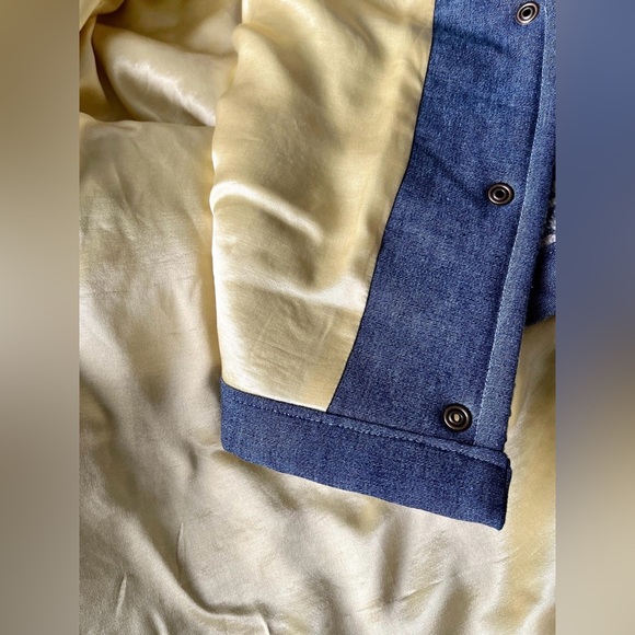 Lined butterfly jacket, reworked vintage tapestry blanket, ladies' size S-L - Picture 9 of 11